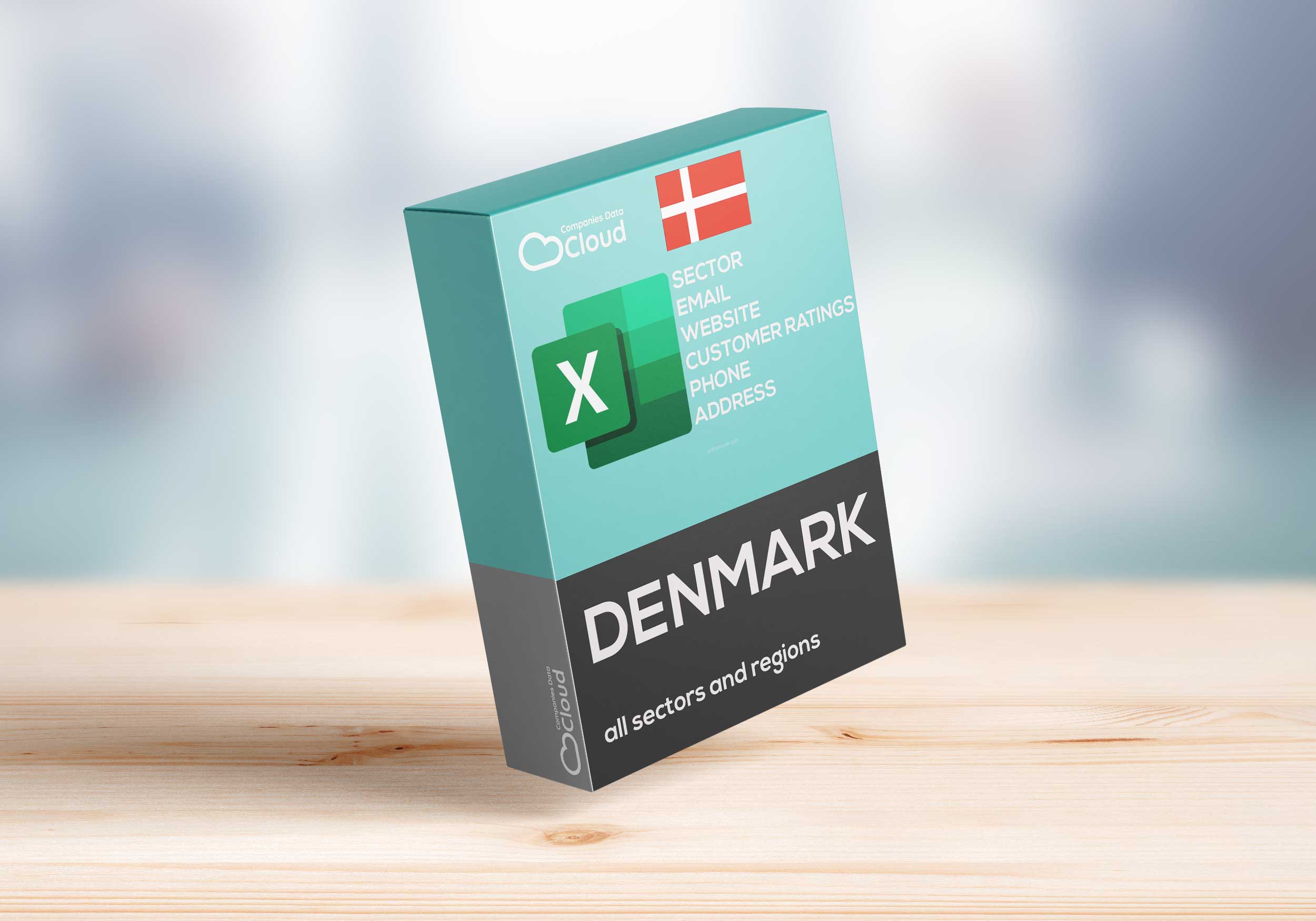 Danish Companies Database EXCEL Download — 2026 B2B Excel & CSV Directory