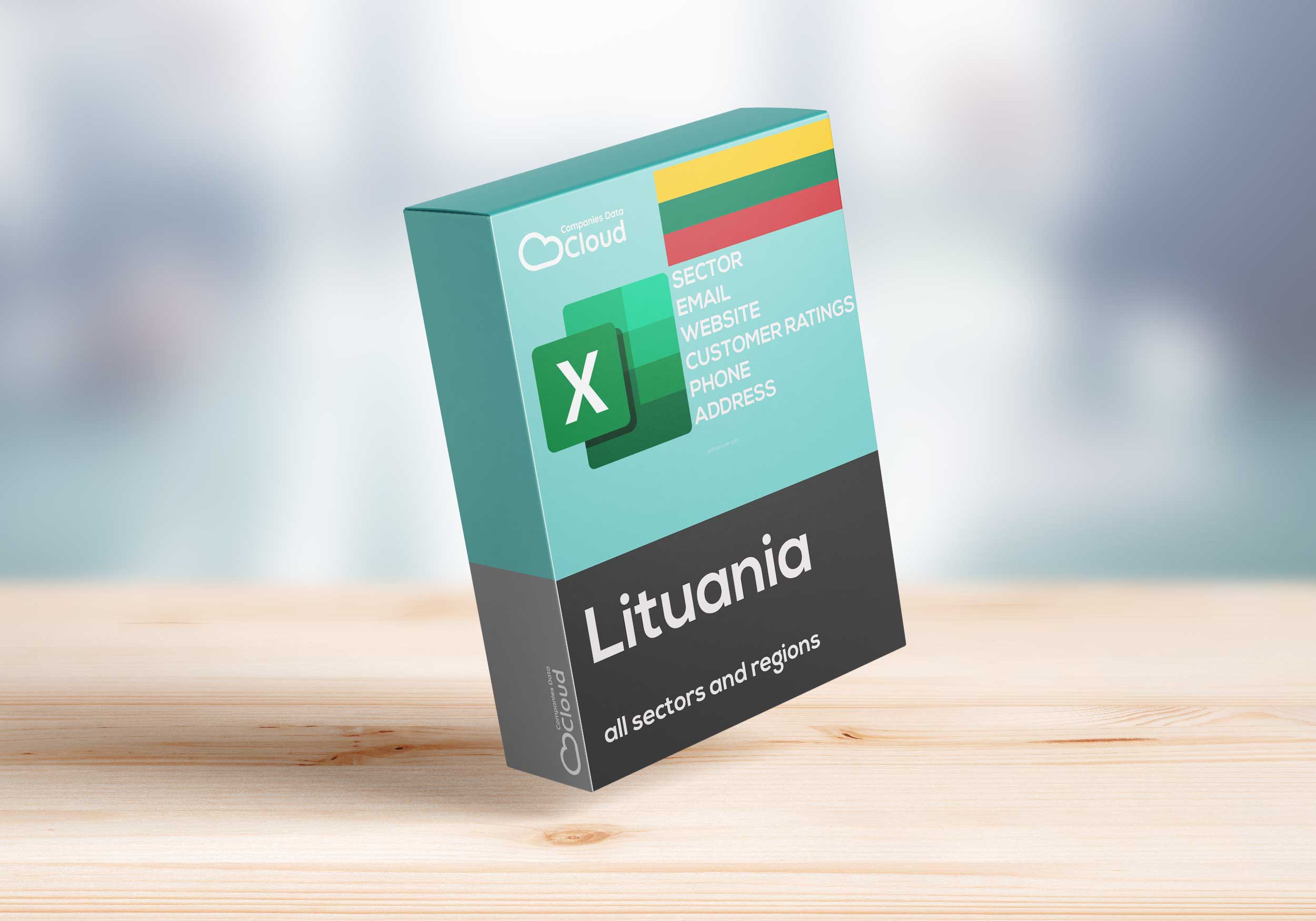 Lithuania Companies Database EXCEL Download — 2026 B2B Excel & CSV Directory