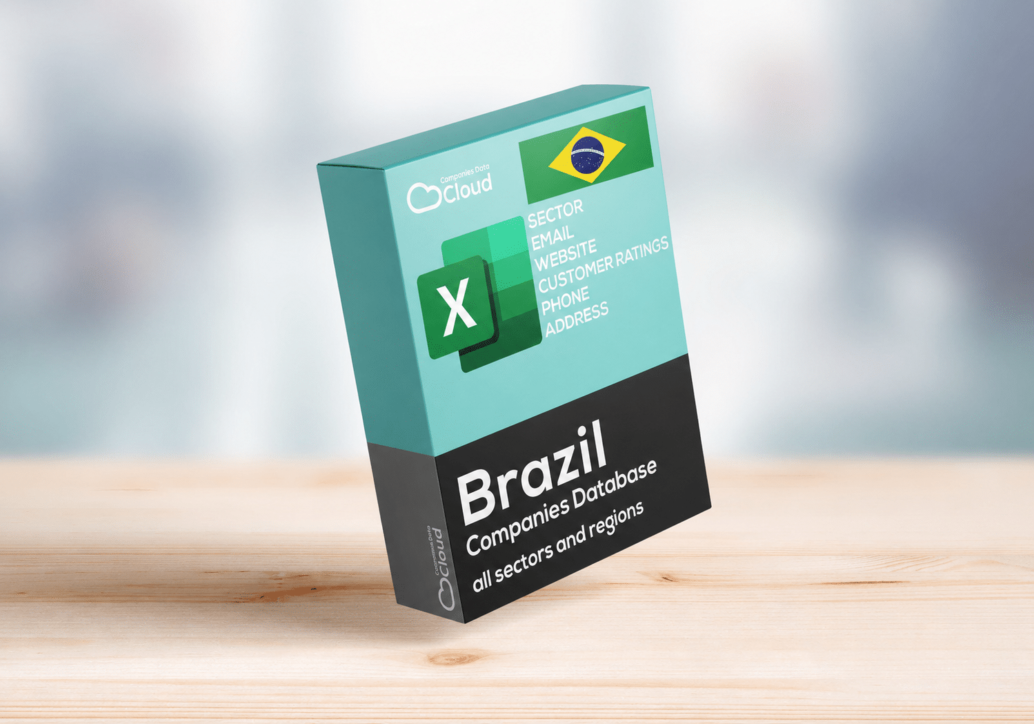 Brazil Companies Database EXCEL Download — 2026 B2B Excel & CSV Directory