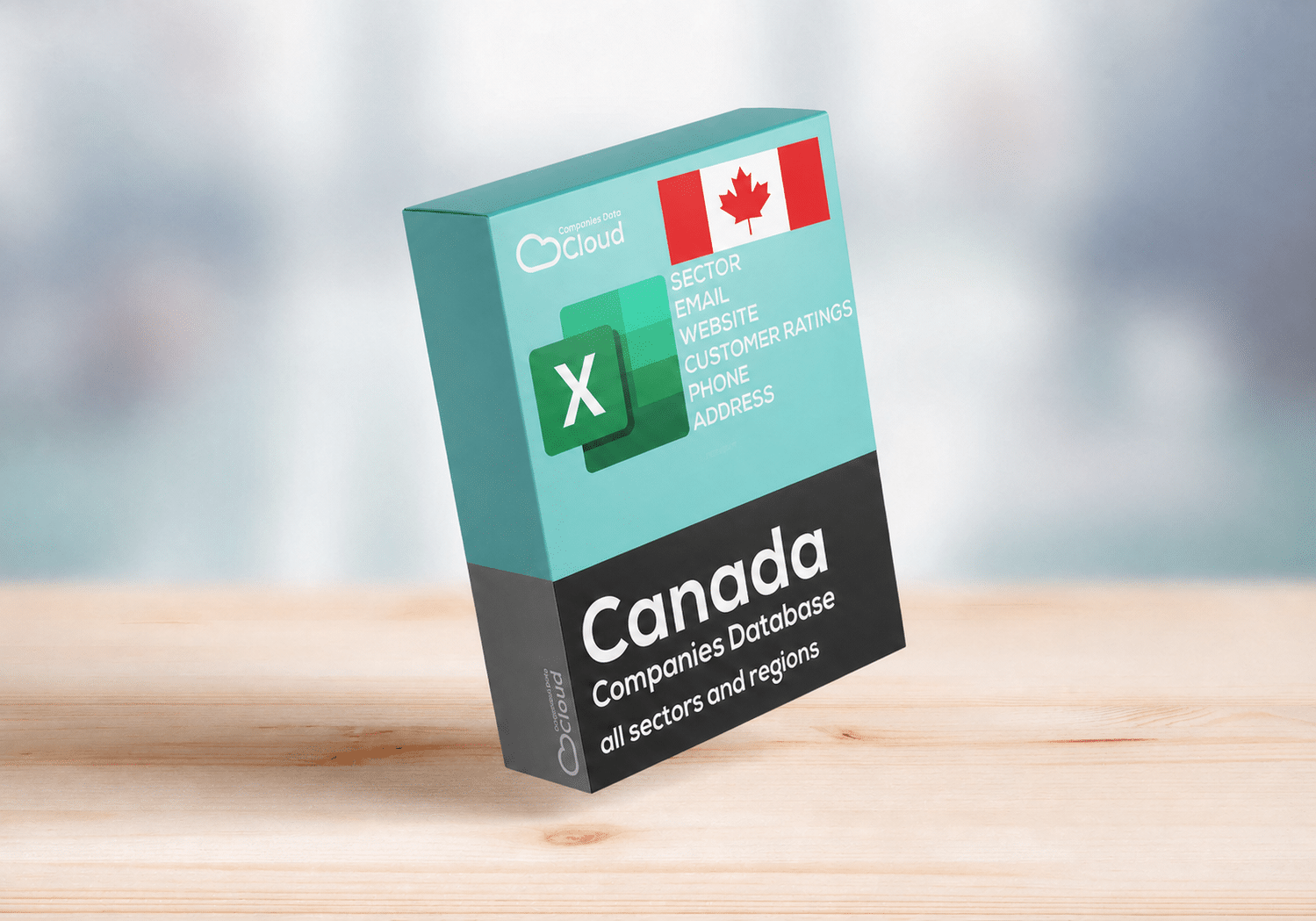 Canada Companies Database EXCEL Download — 2026 B2B Excel & CSV Directory